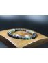 Matte Black Onyx and indian agate Bracelet - Bracelet - Men Jewelry - Stretch Bracelet - Men Bead Bracelet - Heal Bracelet - 8mm beads