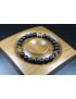 Matte Black Onyx and Tiger Eye Bracelet - Bracelet for Men - Stretch Bracelet - Healing Bracelet - 8mm beads