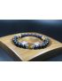Matte Black Onyx and Tiger Eye Bracelet - Bracelet for Men - Stretch Bracelet - Healing Bracelet - 8mm beads