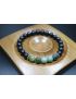 Strength Matte Black Onyx and indian agate Bracelet - Man Jewelry - Stretch Bracelet - Men Bead Bracelet - Heal Bracelet - 8mm beads