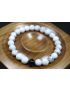 Howlite Bracelet, Mens Bracelet, Women Bracelet – Strengthens Ambition and Memory, Stretch Bracelet, 8mm beads