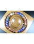 Matte Picasso and Lapis Lazuli Bracelet - Man Jewelry-Stretch Bracelet-Man Bead Bracelet - Heal Bracelet- Matte Picasso Bracelet - 8mm beads