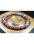 Matte Picasso and Lapis Lazuli Bracelet-8mm beads - Man Jewelry-Stretch Bracelet-Man Bead Bracelet - Heal Bracelet- Matte Picasso Bracelet 