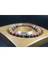 Matte Picasso and Matte Black Onyx Bracelet - Men Bracelet - Men Jewelry -  8mm beads-Stretch Bracelet - Men Bead Bracelet - Heal Bracelet