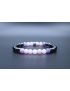Black Tourmaline, Hematite, Rose Quartz & Lepidolite Bracelet (6mm Beads)/Depression, Anxiety, Protection, Empath