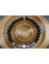 Black Tourmaline, Black Labradorite, Lepidolite, Rose Quartz Bracelet/Grief, Anxiety, Sweet Dreams, Protection (6mm Beads)