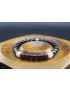 Love, Passion, Positive Energy & Protection Bracelet with Black Tourmaline, Hematite, Rose Quartz and Garnet (6mm Beads)