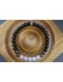 Black Tourmaline, Hematite, Rose Quartz, Moonstone, Blue Lace Agate Bracelet (6mm Beads)/Protection, Strength, Calming, Positive Energy