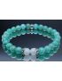Amazonite & Moonstone Bracelet (6mm Beads)/Soothing, Positive Energy, Anxiety