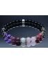 Ultimate Grief/Loss Support Bracelet,Rose Quartz,Amethyst,Black Onyx,Rhodonite,Pyrite,Moonstone,Lepidolite,Smoky Quartz (6mm Beads)
