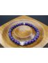 Charoite & Moonstone Bracelet (6mm Beads)/Spiritual, Overcome Fear, Reduce Stress, Negativity, Stress, Obsessions