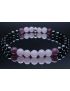 Black Tourmaline, Hematite, Rose Quartz & Lepidolite Bracelet (6mm Beads)/Depression, Anxiety, Protection, Empath