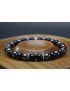Black Tourmaline & Hematite Protection (6mm Beads)/ Positive Energy Bracelet