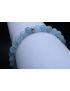 Aquamarine Bracelet (6mm Beads)/Calming, Anxiety, Courage, Security, Self-Confidence, Protection, Positivity