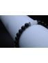 Black Tourmaline & Moonstone Bracelet (6mm Beads)/Protection, Positive Energy, New Beginnings, Calming