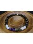 Intuition Enhancement Bracelet with Astrophyllite, Celestite, Amethyst, Labradorite & Moonstone (6mm Beads)