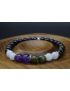 Intuition Enhancement Bracelet with Astrophyllite, Celestite, Amethyst, Labradorite & Moonstone (6mm Beads)