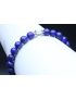 Lapis Lazuli & Crystal Quartz Bracelet (6mm Beads)