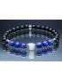 Kyanite, Selenite, Hematite & Black Tourmaline Bracelet (6mm Beads)