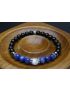Kyanite, Selenite, Hematite & Black Tourmaline Bracelet (6mm Beads)
