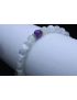 Spiritual/Heavenly Trifecta with Angelite, Selenite & Amethyst (6mm Beads)