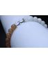 Moonstone, Sunstone & Clear Quartz Bracelet (6mm Beads)/New Beginnings, Calming, Anxiety, Joy, Positive Energy