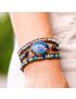 Intense Emperor Jasper Wrap Bracelet