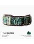 Oceanic Turquoise Cuff Bracelet