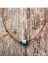 Precious Turquoise Choker Necklace