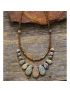 Native Teardrop Choker Necklace