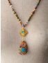 Intense Jasper Spiritual Necklace