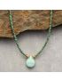 Healing Energy Amazonite Necklace