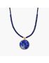Calming Lapis Lazuli Beaded Necklace