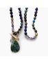 Healing Amethyst Teardrop Pendant Necklace