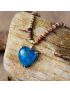 Beaded Heartstrings Necklace