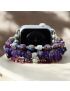Royal Amethyst Stretch Apple Watch Strap
