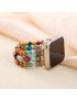 Vibrant Chakra Stretch Apple Watch Strap