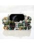 Vintage Agate Stretch Apple Watch Strap