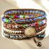 Imperial Flower Protection Wrap Bracelet