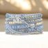 Healing Topaz Queen Silver Wrap Bracelet