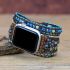 Natural Labradorite _Serene Ocean Apple Watch Strap