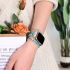 Natural Blue Turquoise Multi-Layer Wrapped Apple Watch Band