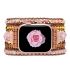 Natural Rhodonite _ose Quartz Rose Gold Apple Watch Band