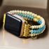 Powerful Turquoise Howlite Perfect Fit Watch Strap