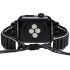 Black Lava Smart Watchband Strap for Apple Watch Women Men Bracelet Healing Gift