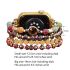 Multi-Color Boho Luxe Beaded Apple Watch Band