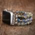 Agate Crystal Stretch Apple Watch Strap