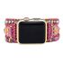 3-Layer Rose Quartz Crystal Watch Band