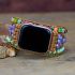 Boho Emperor Apple Watch Strap – Jasper & Agate Healing Crystal Band