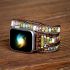 Boho Beaded Apple Watch Band – Handmade Bracelet Strap for Series 10/9/8/7/6/SE (38–49mm)